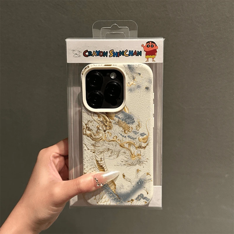 龙腾虎跃适用苹果14/13手机壳iPhone17promax新款8/7创意个性x/xs