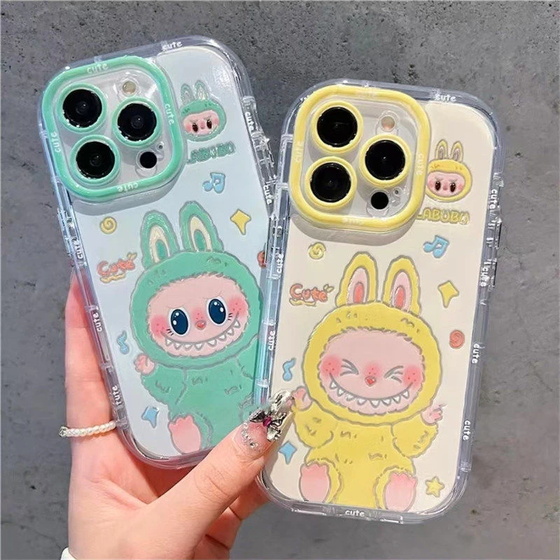 大眼闭眼阿布适用苹果16/15P手机壳X可爱14Promax/13/11PRO卡通XR