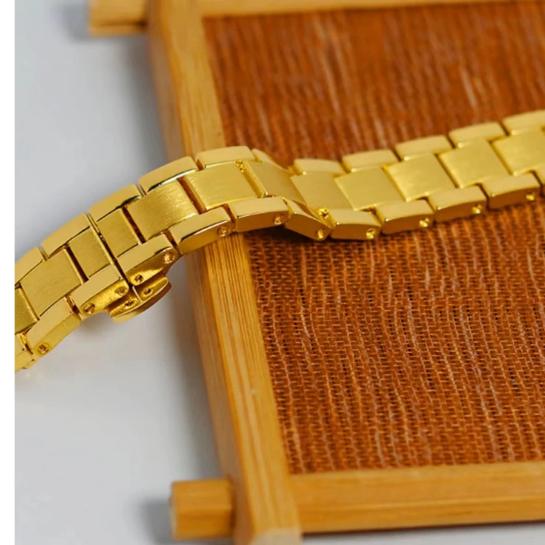 潮流金色小表带精致小巧