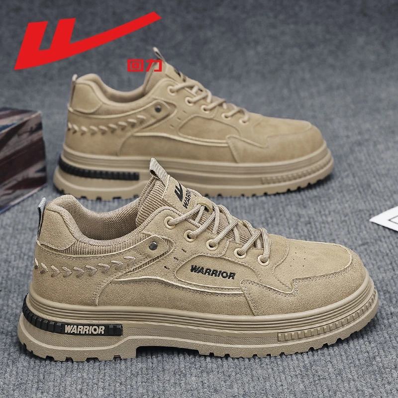 回力男鞋秋季新款运动户外马丁工装鞋工作干活防滑耐磨劳保鞋4504