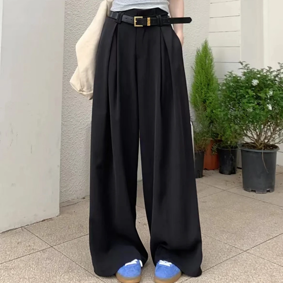【喵喵专属】高个子定制西装裤春秋2025新款高腰显瘦宽松垂感百搭