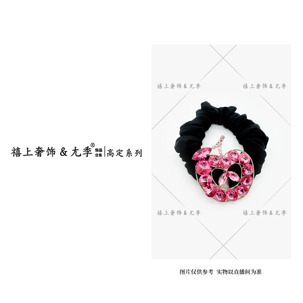 【禧上奢饰 & YOUJI】YJ888YFCA-高奢系列3352设计师高定气质头绳