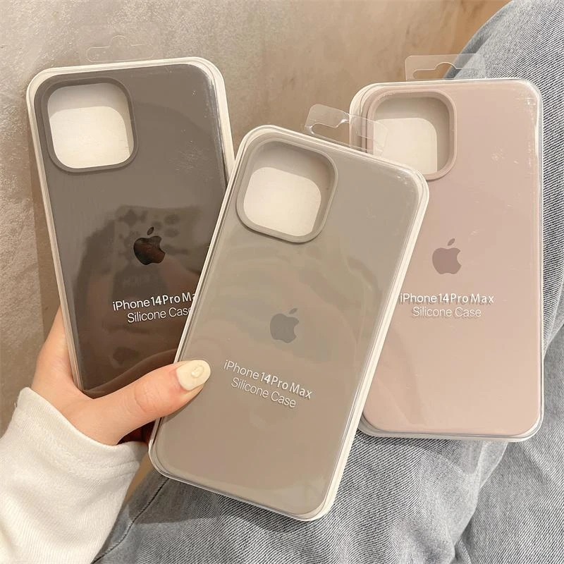 适用iPhone15promax手机壳苹果13液态硅胶12全包11新品14保护套XR