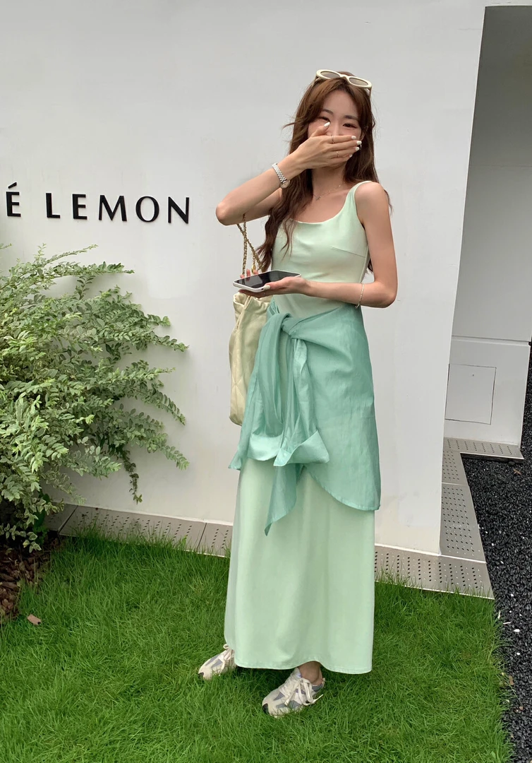奶油甜心春夏小香风简约显瘦气质淑女连衣裙（700-799号）