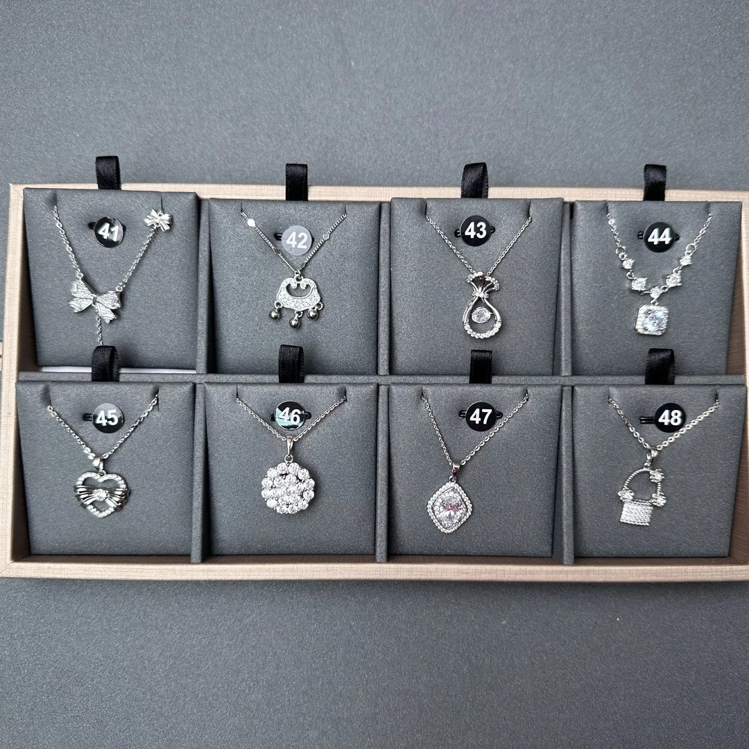 铜合金项链 Owithu 轻奢项链 百搭灵动坠链