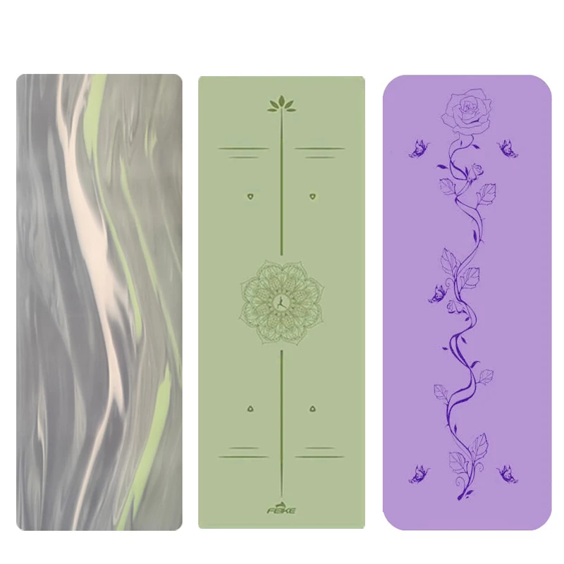 出口尾货微瑕防滑PU橡胶瑜伽垫土豪垫男女健身运动垫初学者地垫