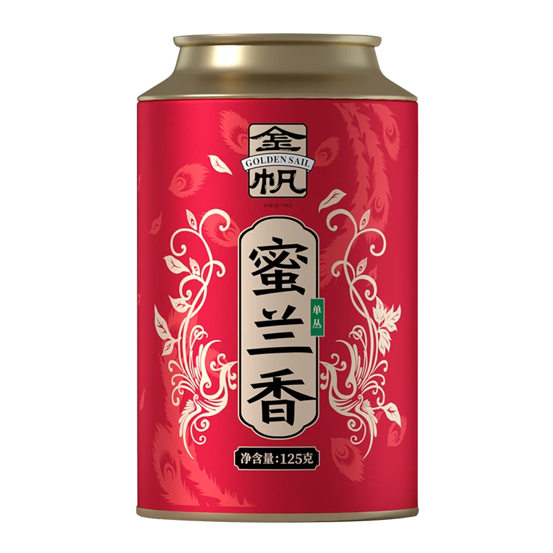 金帆牌凤凰单丛茶125g罐装蜜兰香单枞新茶春茶耐泡单丛凤凰茶