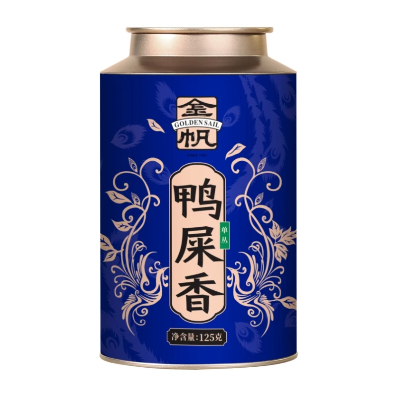 金帆牌凤凰单丛茶125g罐装鸭屎香单枞新茶春茶耐泡回甘单丛凤凰茶