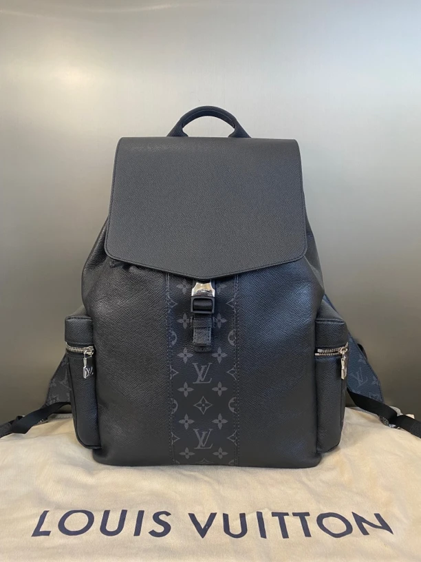 99新 LouisVuitton/路易威登 lv outdoor拼皮双肩包书包hws007