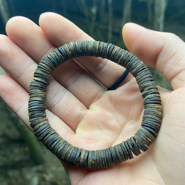 棋楠沉香沉水片珠单圈0.8-8g多样性发一条