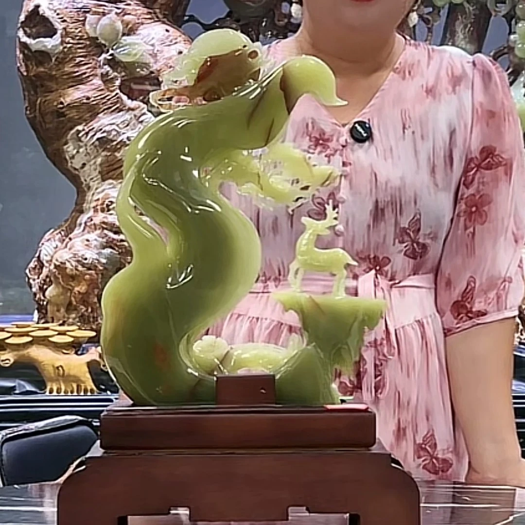 【付米链接 所见即所得】纯手工雕刻居家商务博古架中式新中式摆件.