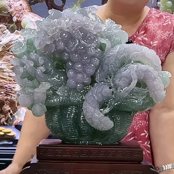 【付米链接 所见即所得】纯手工雕刻居家商务博古架中式新中式摆件.