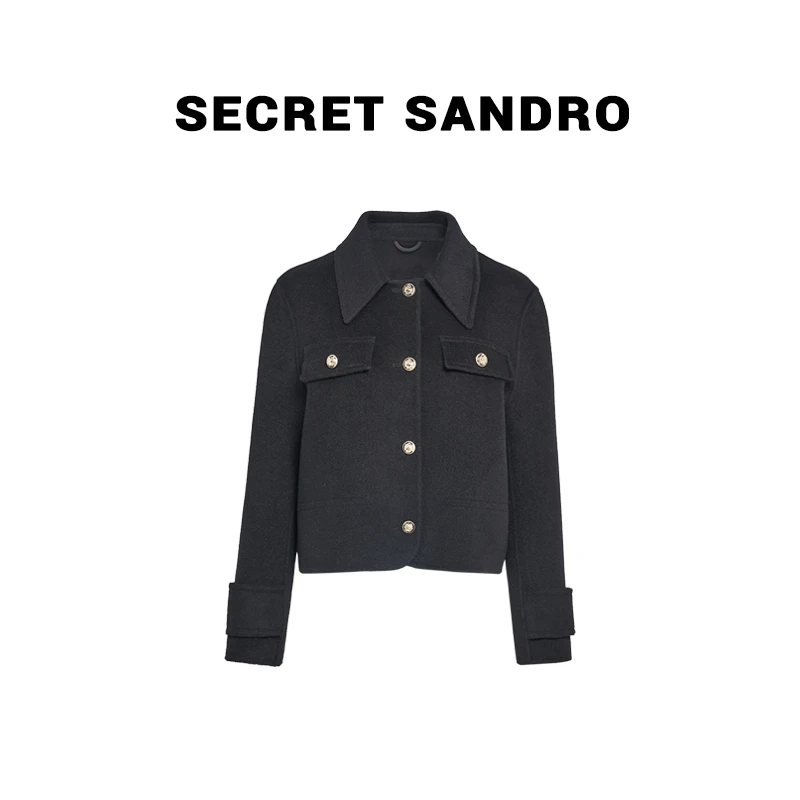 【路易斯】Secret Sandro 鸥纪儿毛呢外套 V83213738R