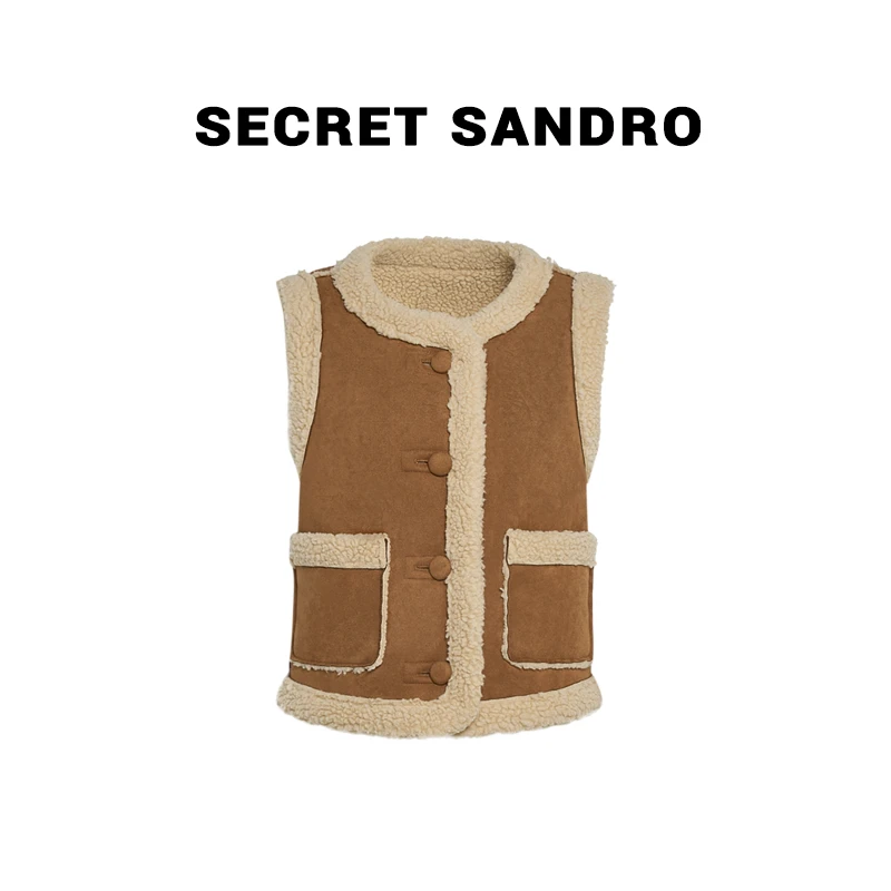 【Secret Sandro】鸥纪儿 马甲 G63213942R