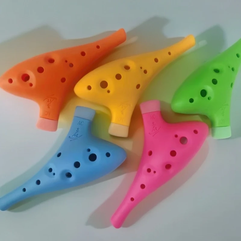 AC树脂材料陶笛带硅胶吹嘴