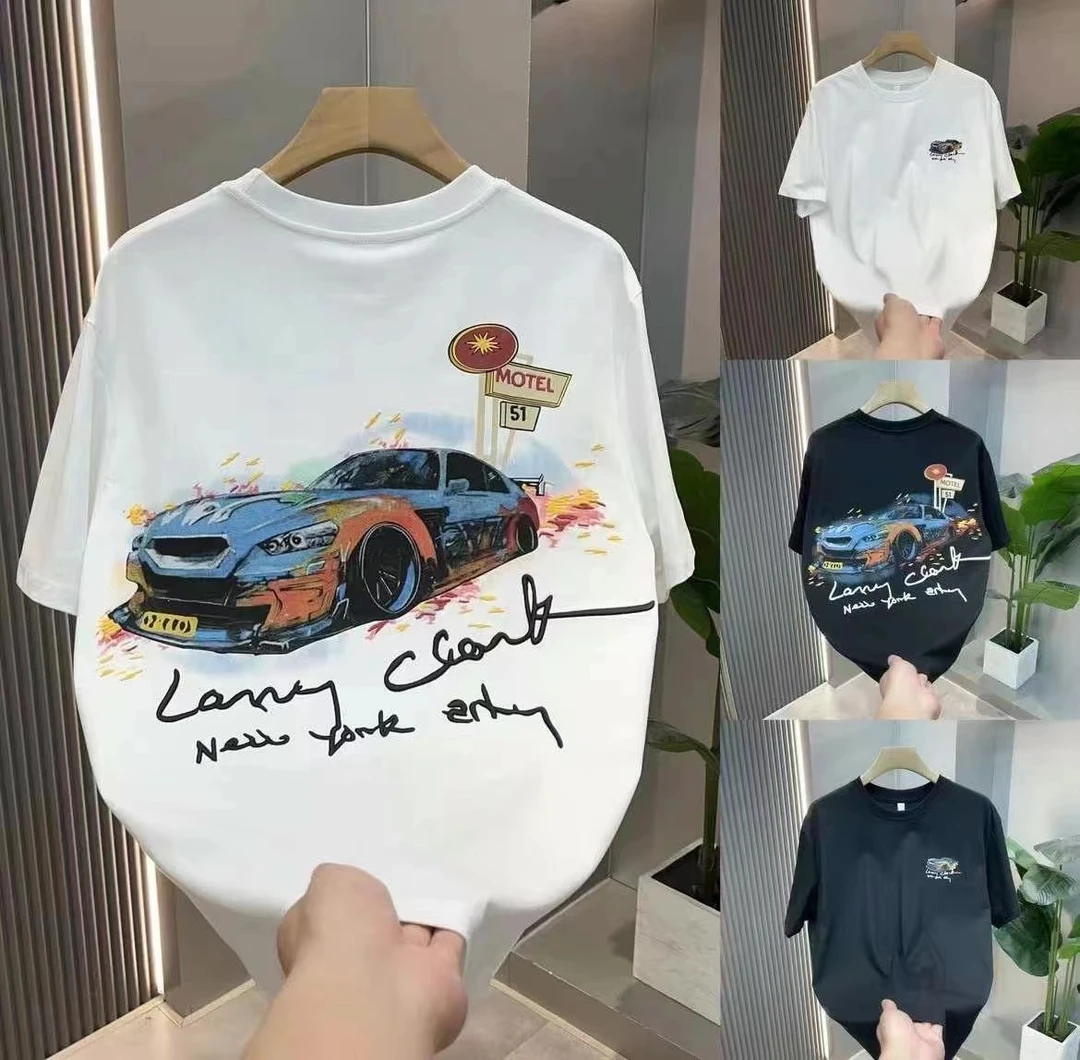 69867-春夏2025新款圆领短袖男女同款T恤