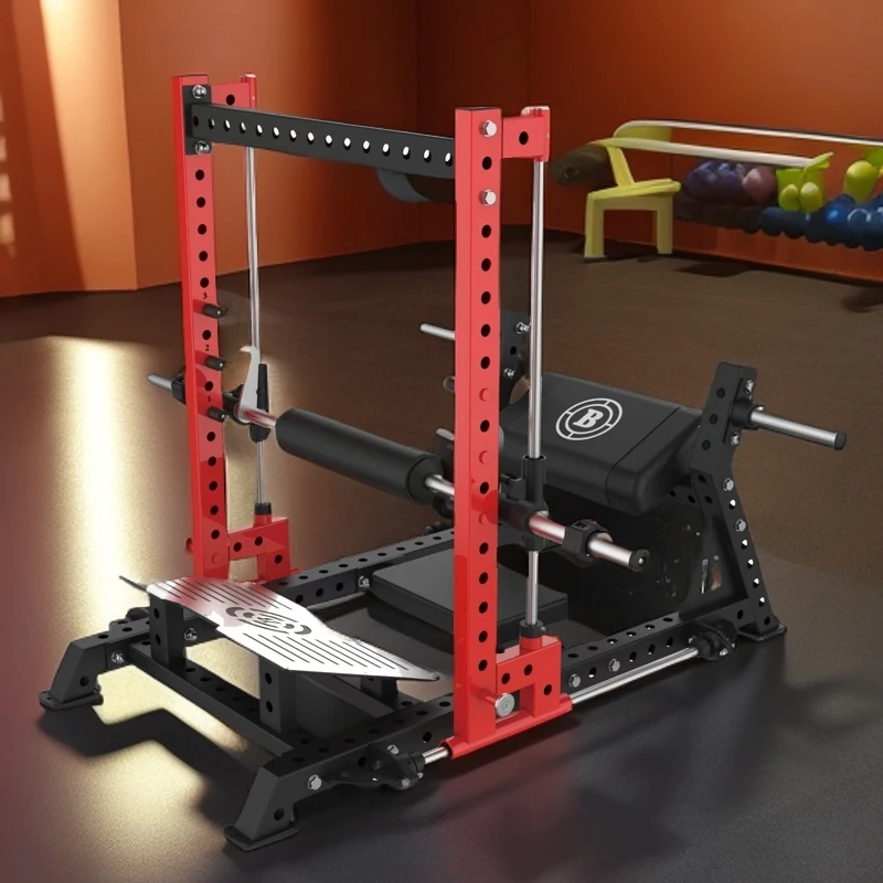 健身房商用臀桥训练器女子塑形三维可移动臀桥机