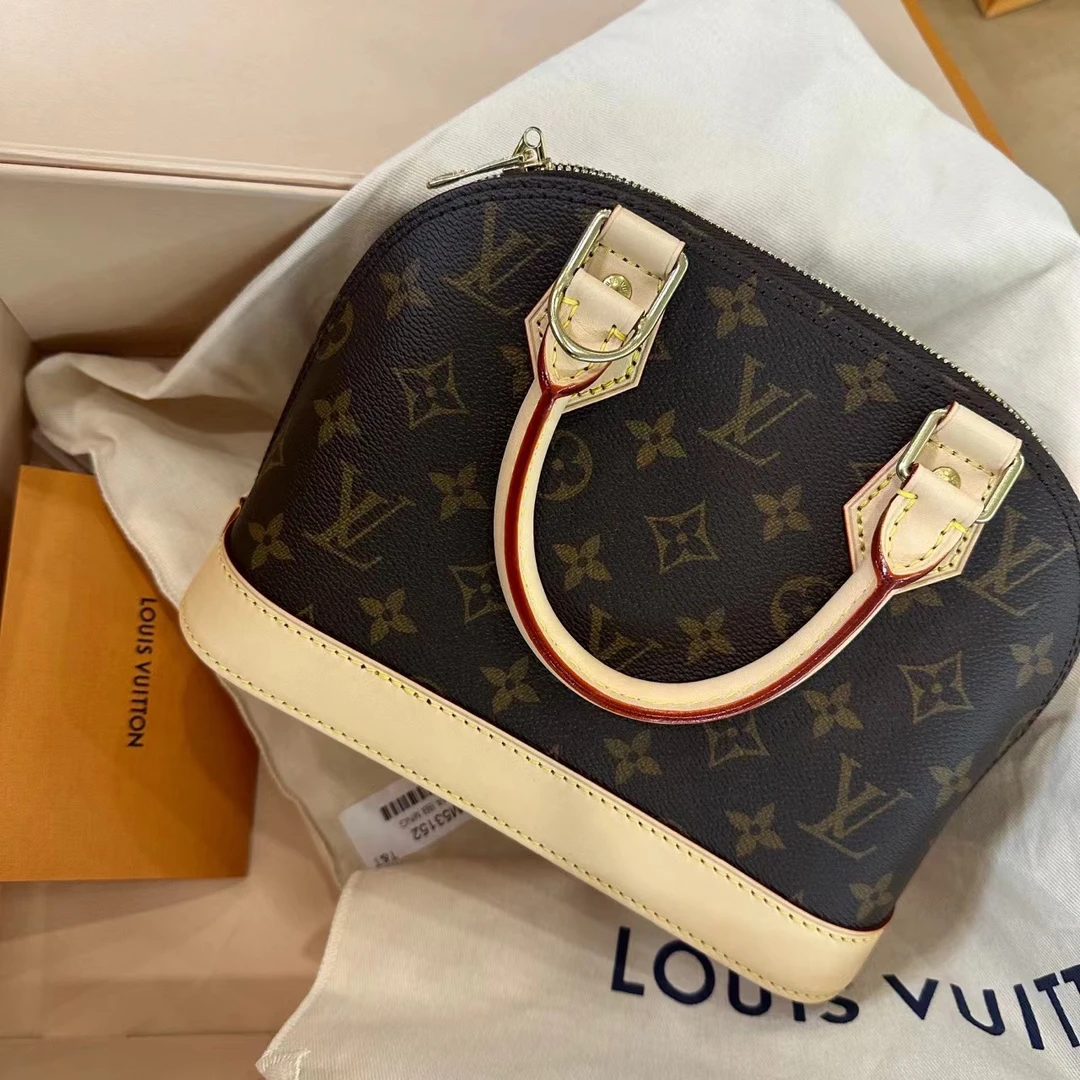 全新未使用 LouisVuitton/路易威登 灵灵子/贝壳bb芯片款/手提包