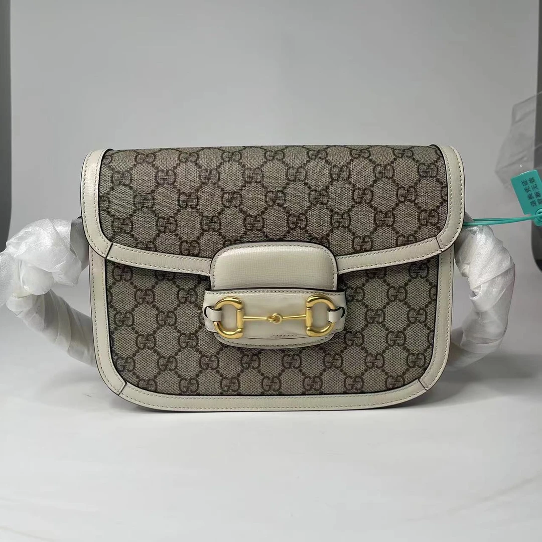 全新未使用 GUCCI/古驰 灵灵子/中号全新1955马鞍