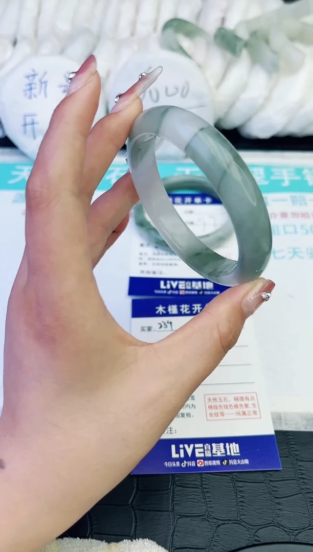 【闪购商品】石英质玉手镯未镶嵌239-59