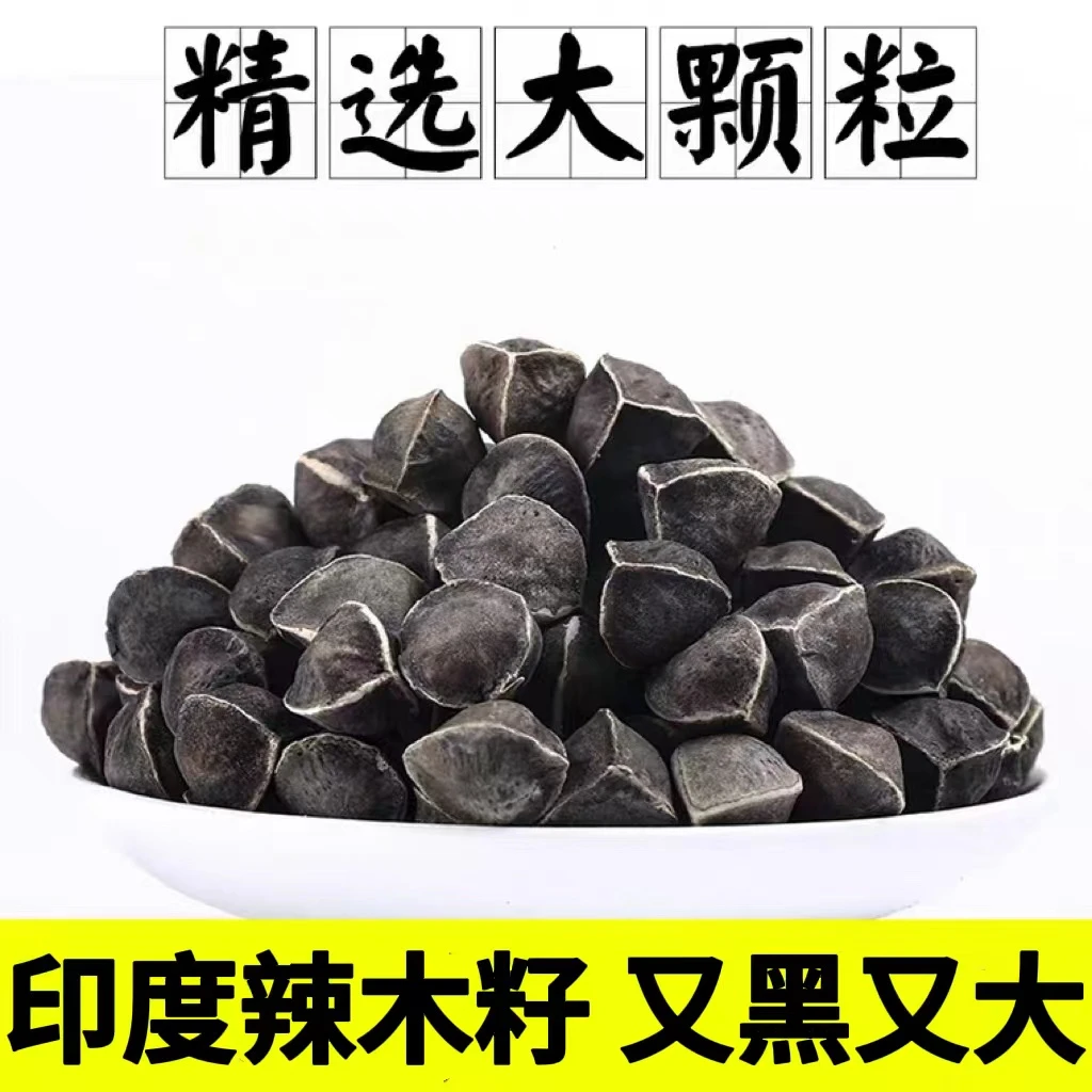 精选大颗粒辣木籽果实黑正宗中药产地直供500克100克250克