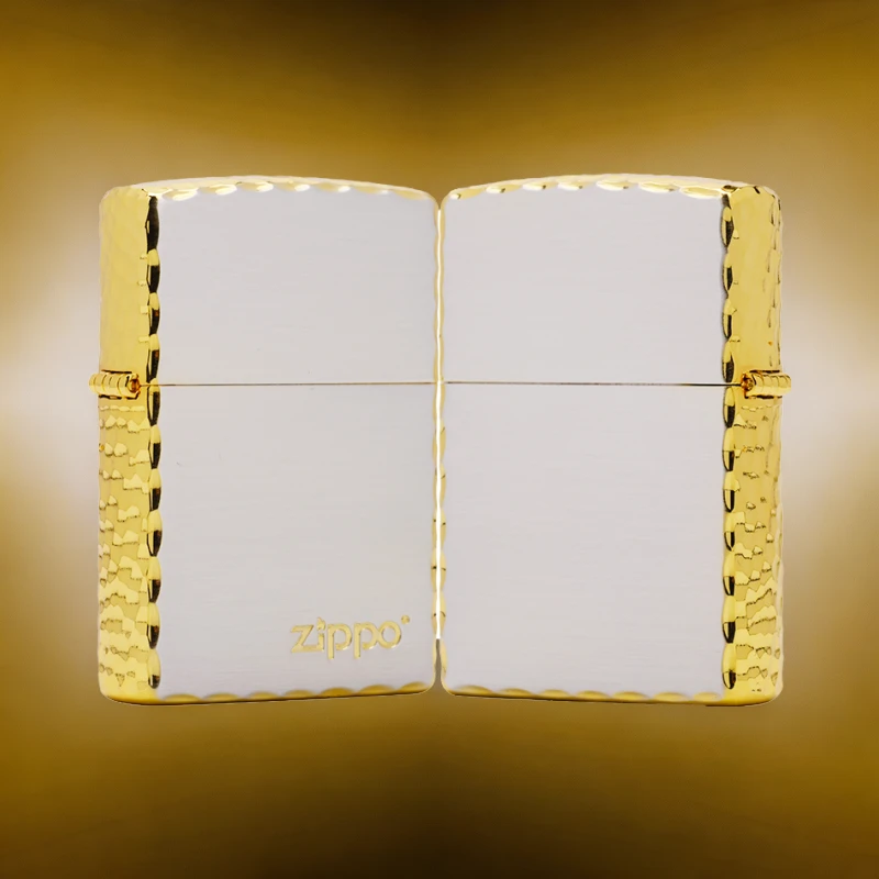 ZIPPO镀银陨石坑打火机 KF-ZB