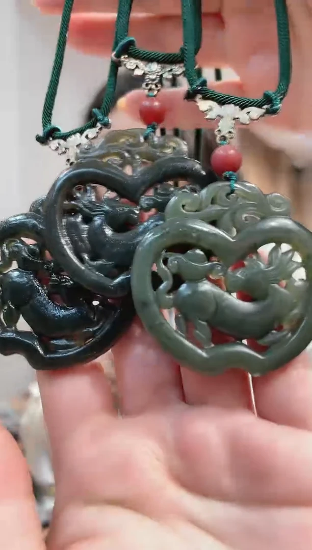 【闪购商品】和田玉颈饰未镶嵌吊坠多样式发货只发一个