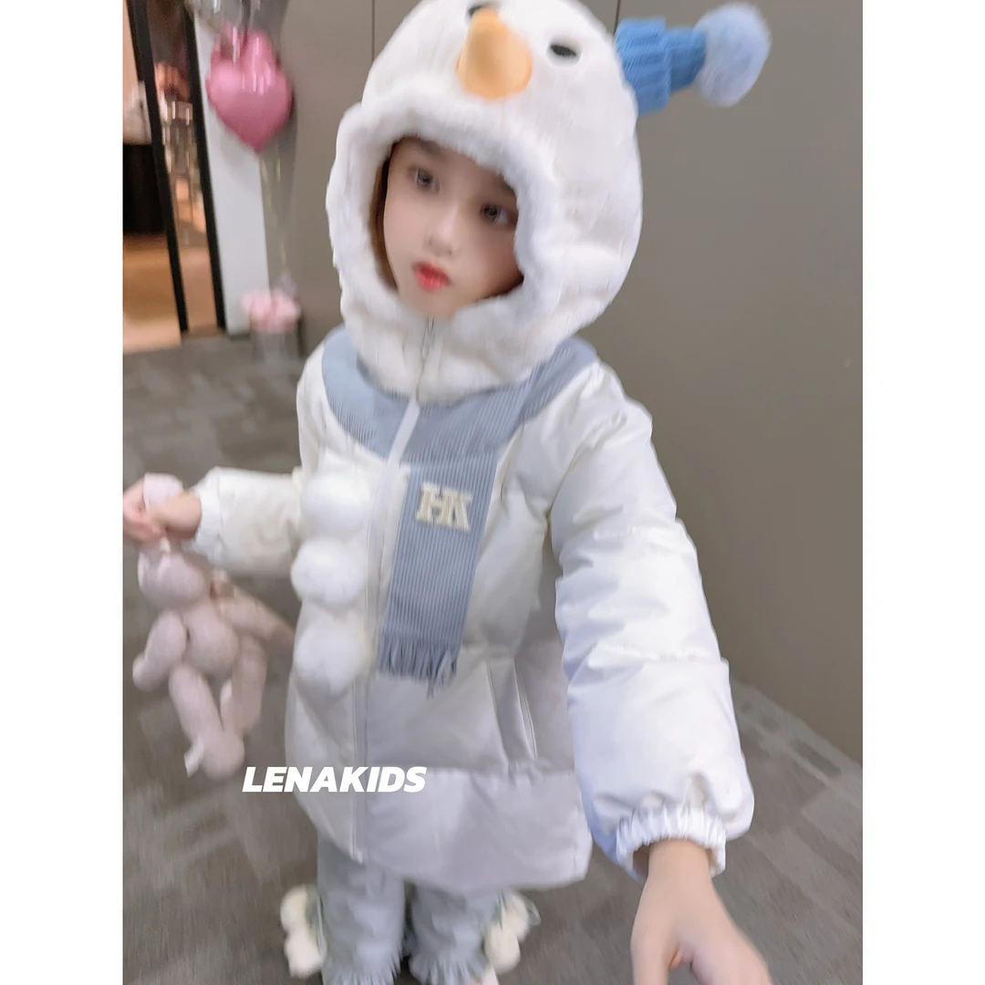 Lenakids【现货】雪宝·杜邦三防免洗·新国标90白鸭绒超女宝24103101