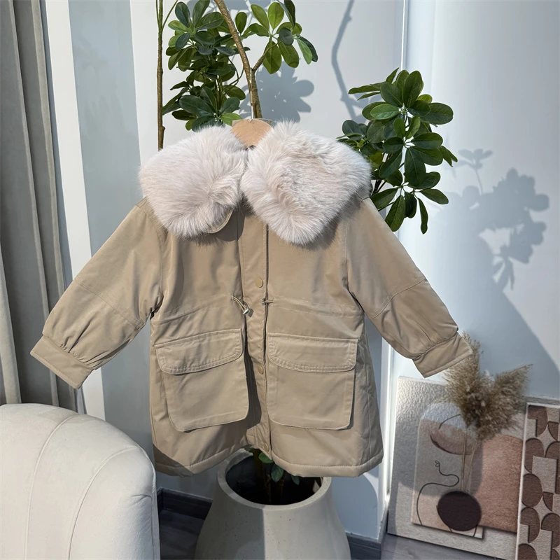 （毛条可拆卸）115【佐】儿童加毛内胆派克服休闲外套-52310