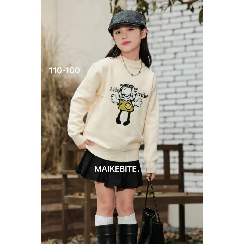 1101儿童时尚休闲套头毛衣-55373