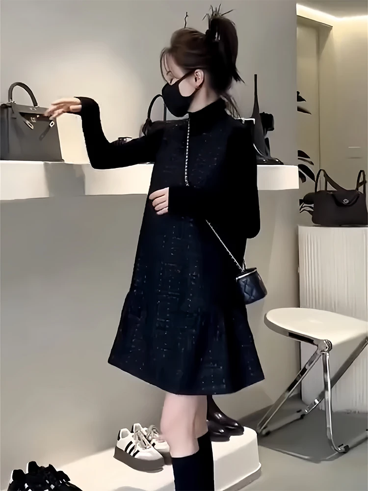 2024春秋新款高端小香风名媛气质套装今年流行两件套背心连衣裙女