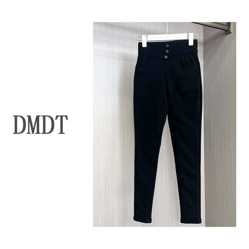 【DMDT潮牌】高腰加厚鹅绒女显瘦百搭休闲羽绒裤83699