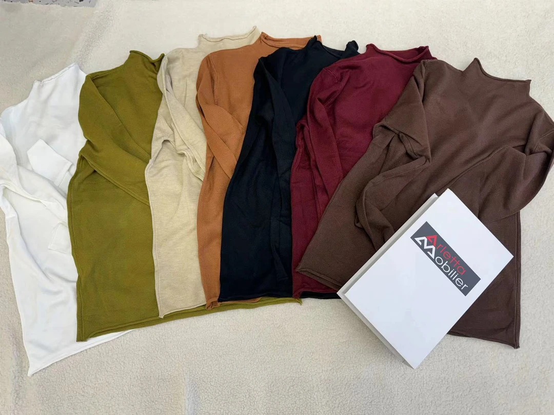 秋季初冬羊毛针织打底超细腻舒服百搭