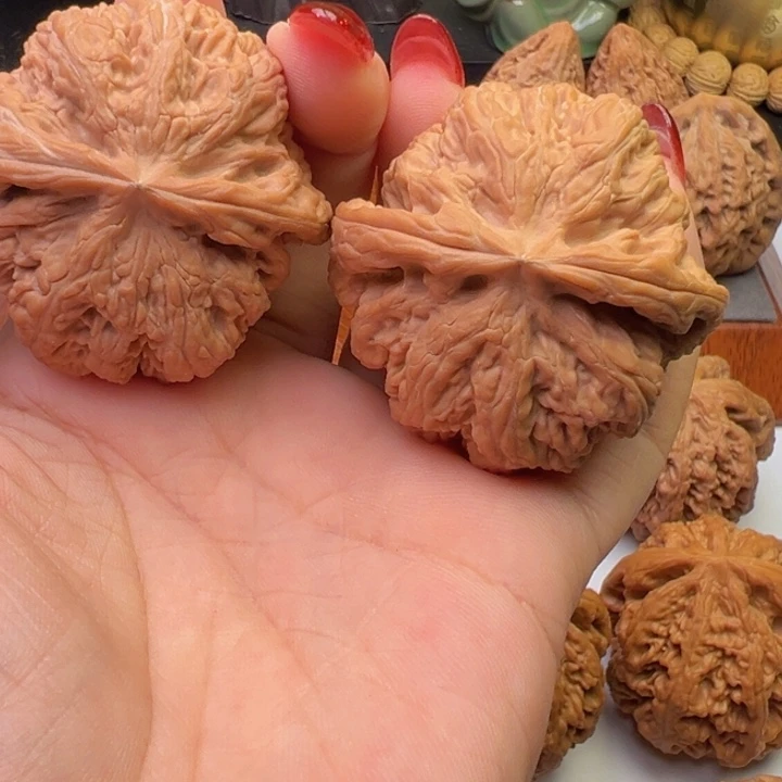 文玩核桃把件粗筋45