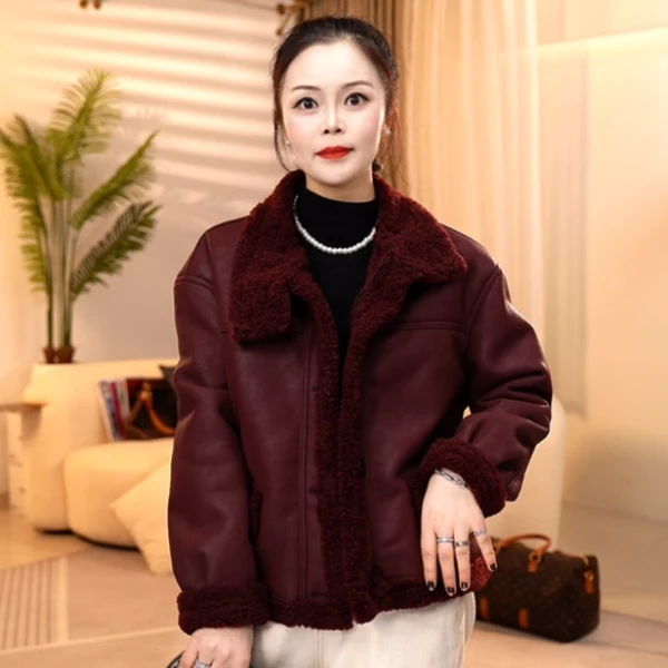 小香风短款外套2024新款秋冬小个子加绒加厚保暖时尚上衣9407