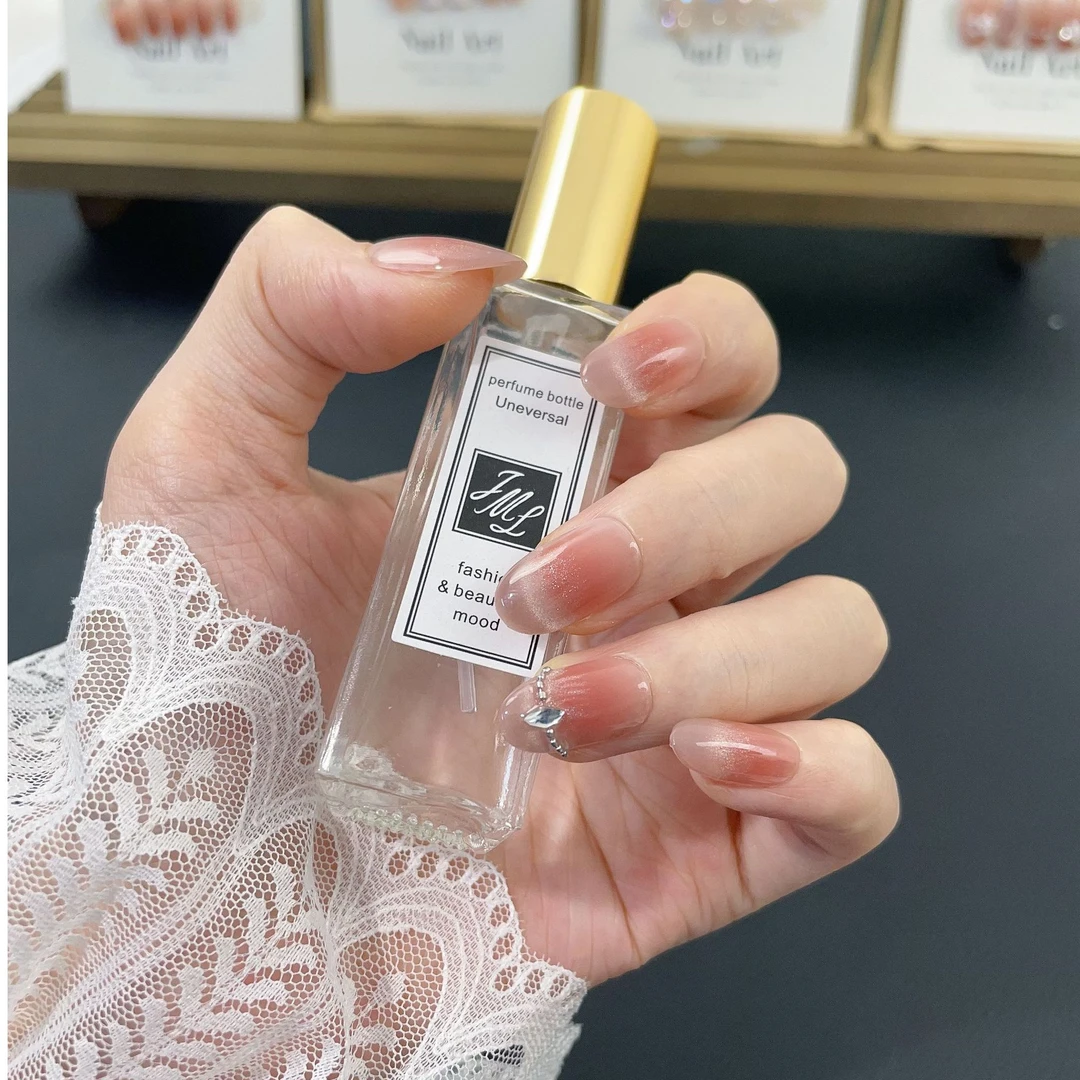 【粉黛】纯手工腮红猫眼穿戴甲温柔款