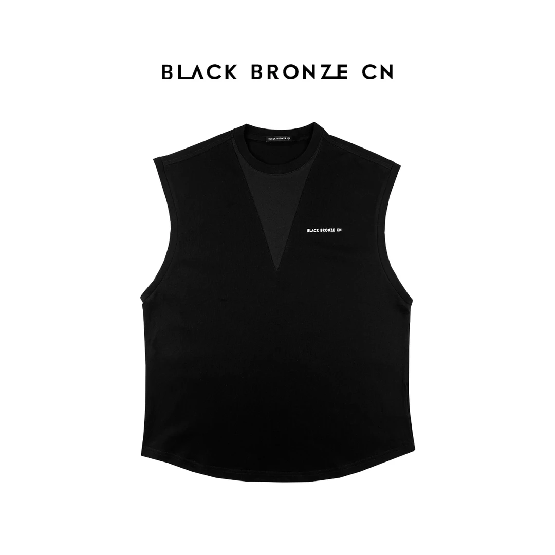 BLACK BRONZE CN “E=mc²”宽松坎肩背心