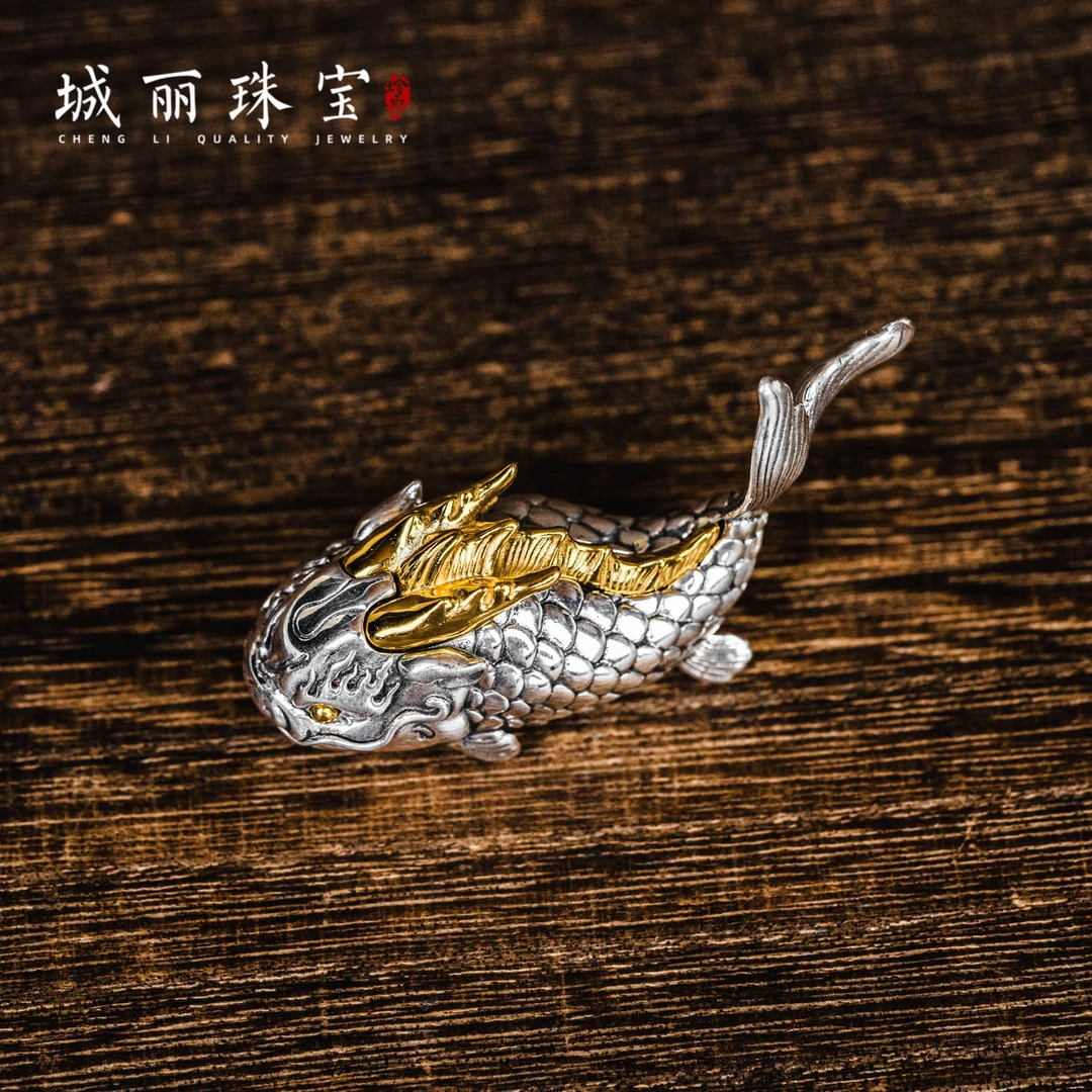 925银银制品  小【城丽】鲲鹏创意家庭摆件/个 FL-2104