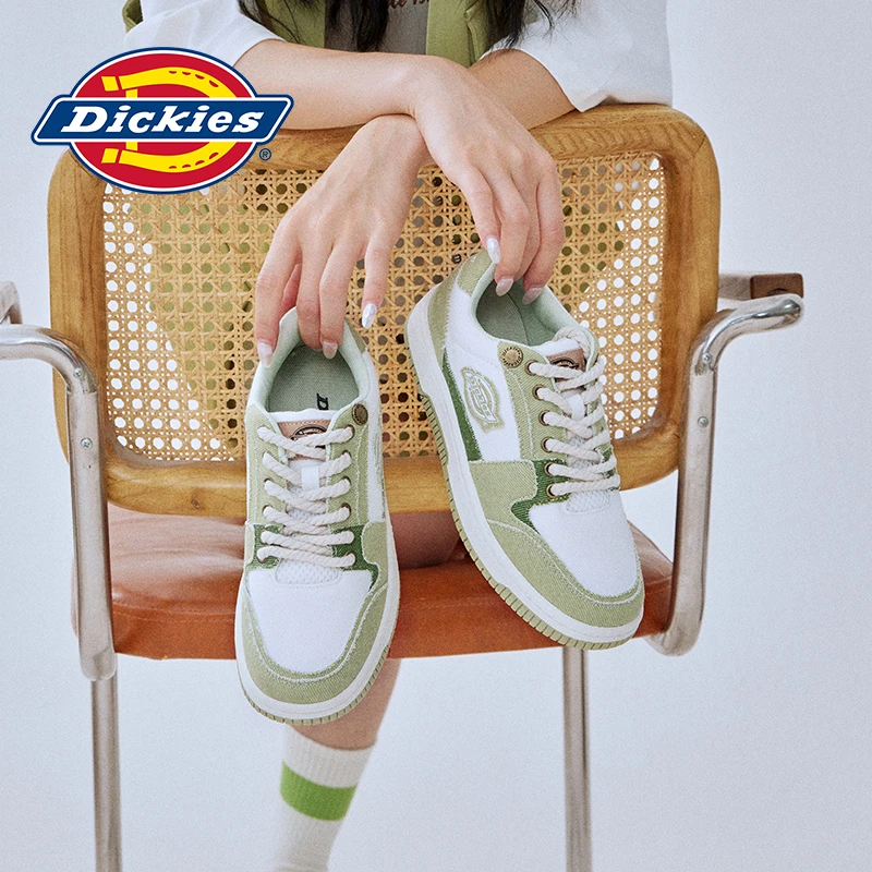 【男女同款】Dickies厚底板鞋女低帮潮流百搭学生情侣款休闲运动鞋