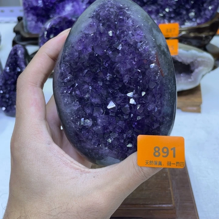 紫晶大型摆件(非配饰)未镶嵌