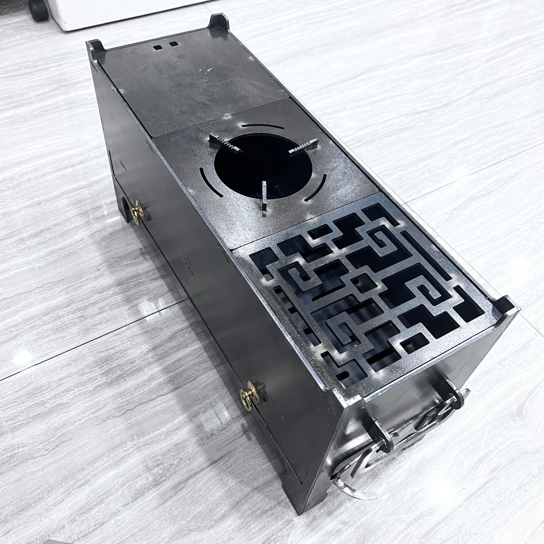 4mm加厚款长52厘米*宽18厘米多功能户外家用木炭柴火多功能烧烤炉