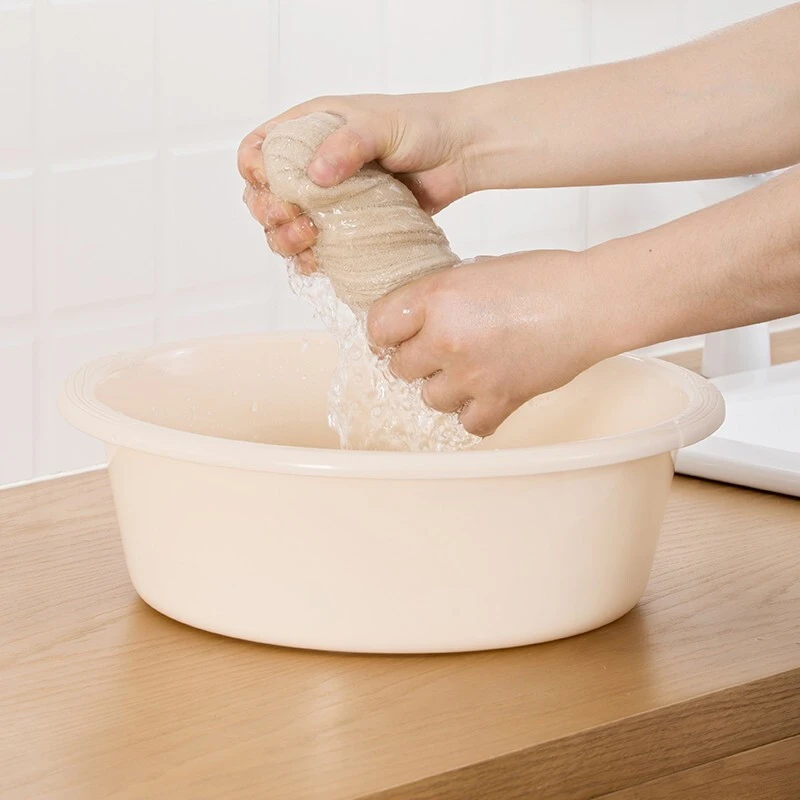 茶花加深耐用脸盆塑料大号加厚盆36CM