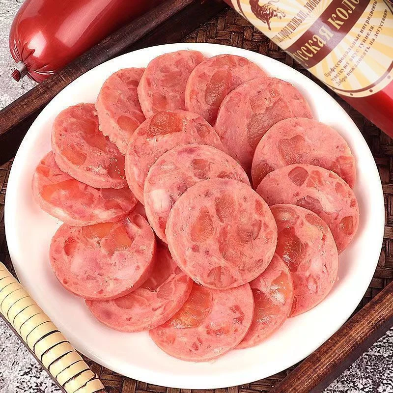 【24K年味】【哈贝熊】俄罗斯风味牛筋肠180g肉肠开袋即食