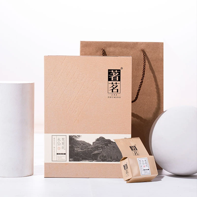 著茗水墨武夷系列--慧苑坑水仙 坑涧水仙 岩韵十足 武夷岩茶 166g