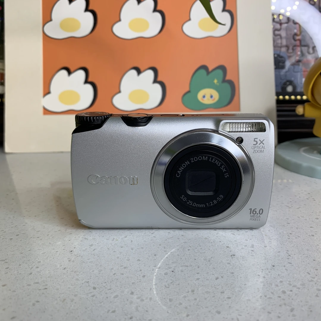 9新 Canon/佳能 a3300银色 1600万像素5倍变焦 人像冷白通透质感