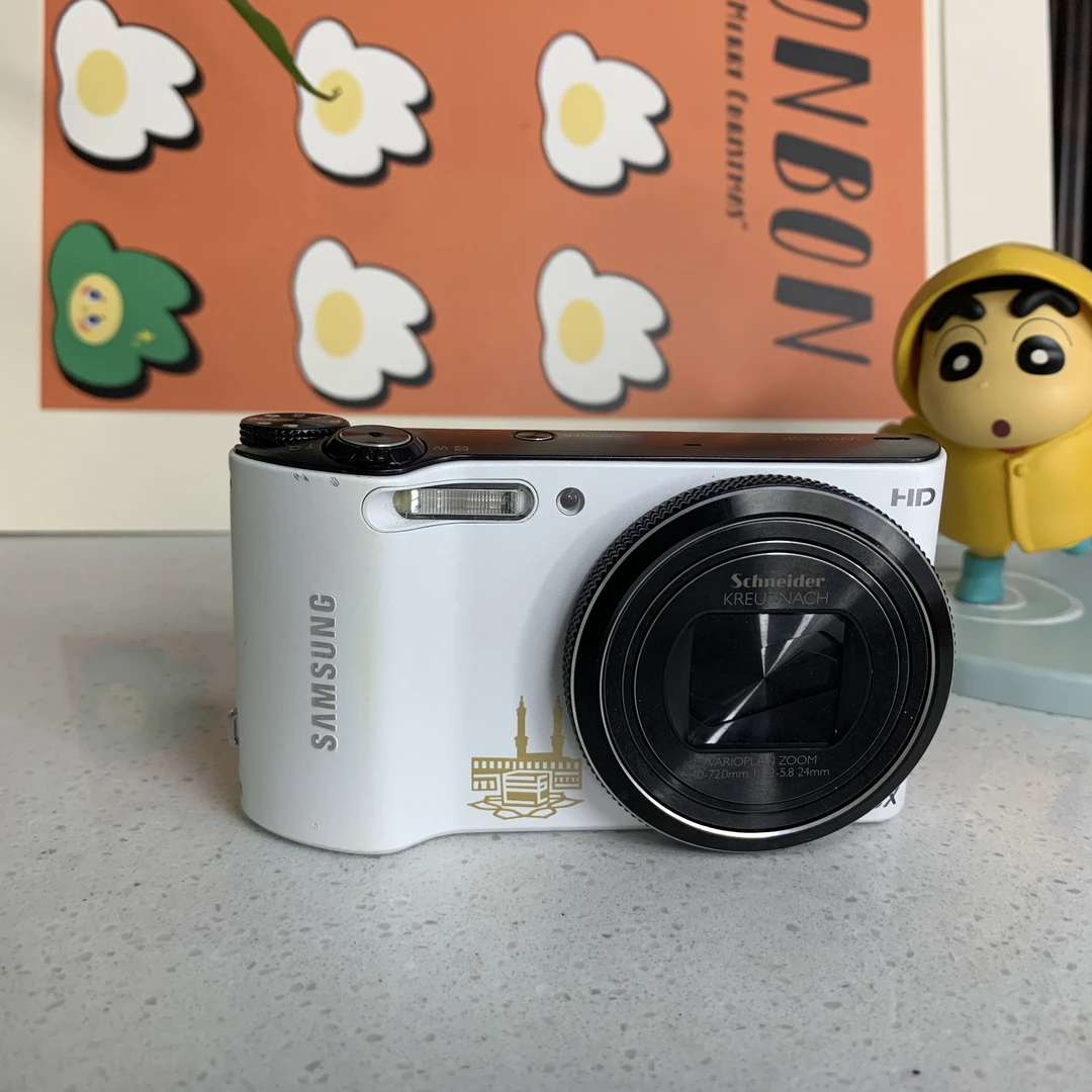 9新 Samsung/三星 wb150f白色 1420万像素18倍长焦光感冷白有质感
