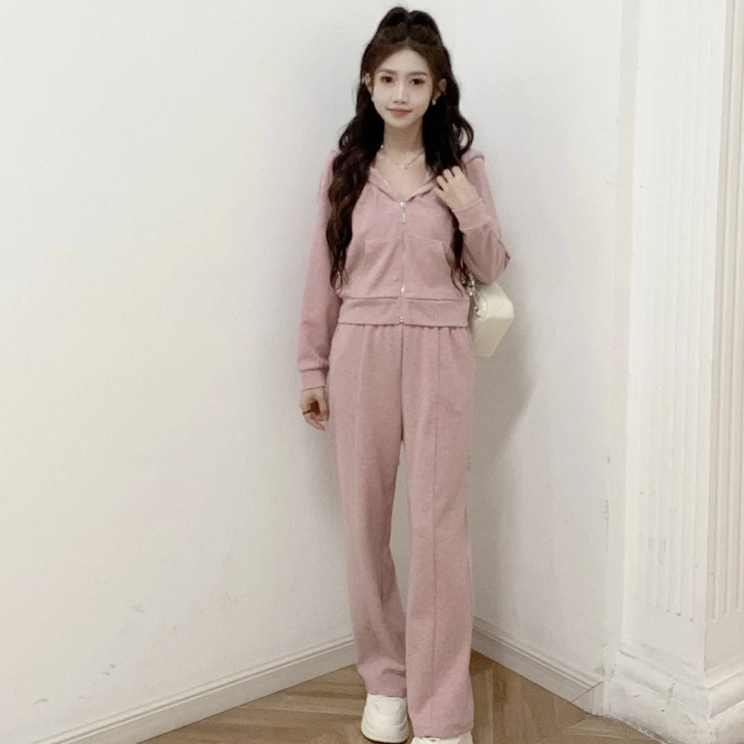 IEF/爱依服2025秋季新款时尚韩版休闲小众【小个子】上下套裤