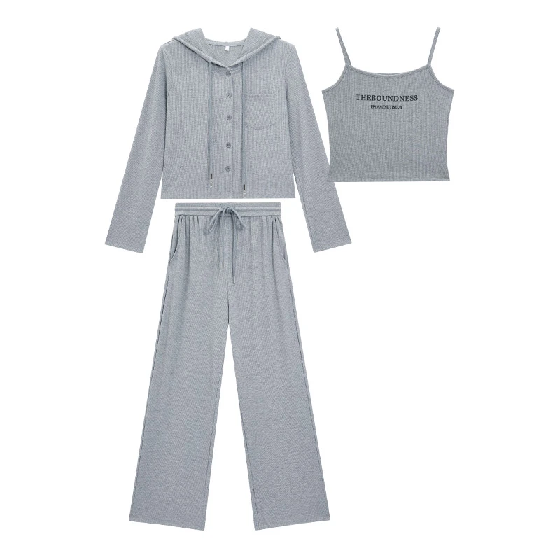 IEF/爱依服2025秋季新款时候韩版学院风减龄【小个子】上下套裤