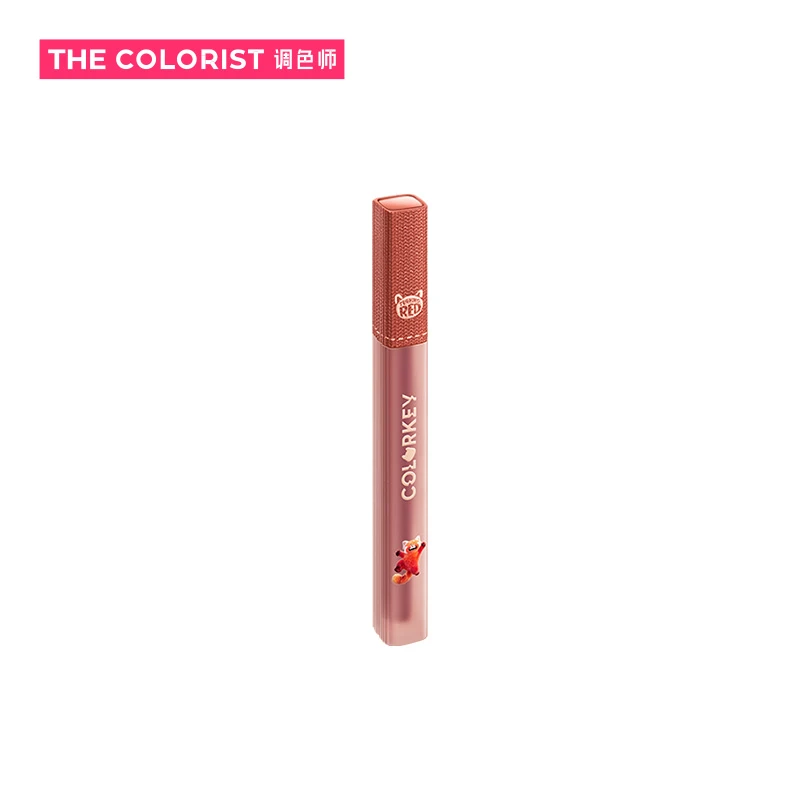 COLORKEY珂拉琪 水感柔雾唇露 R300朝露玫瑰 1.8g【调色师】