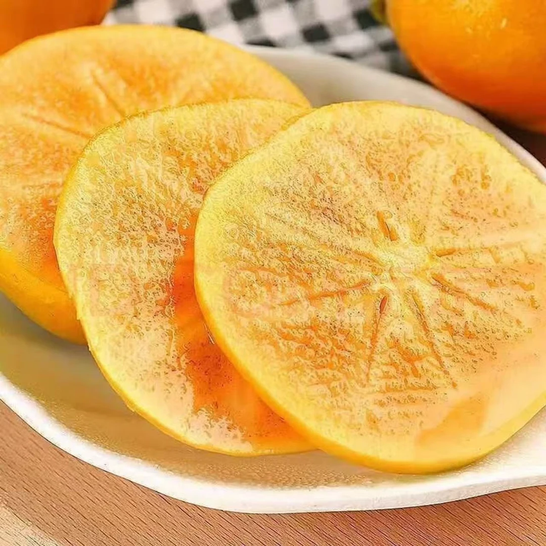 【巧克力脆柿】口感香脆 新鲜糖心 整箱净重4斤左右
